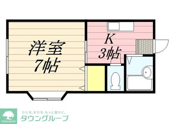 シティーライトの物件間取画像
